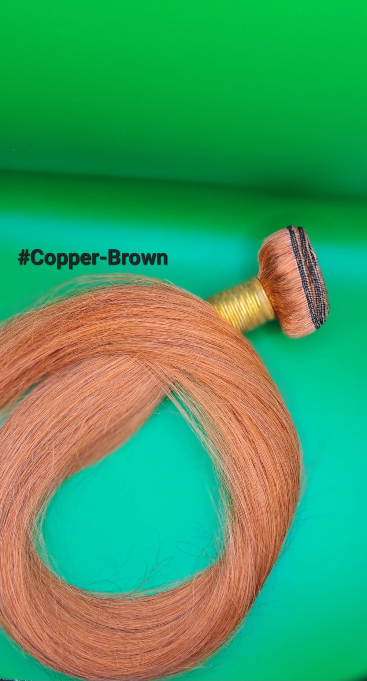 σια Τρεσα Remy φυισκο μαλλι (65εκ,100γρ) #Copper brown